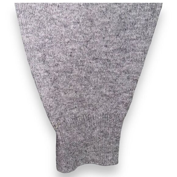 Tom James Gray V-Neck 100% Cashmere Sweater Size L - Picture 4 of 8